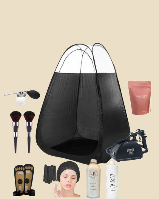 Spray Tan Starter Kit (Supplies Only) - Silver